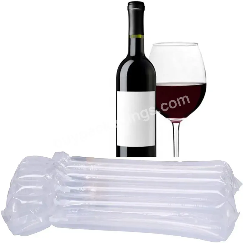 Travel Transportation Air Column Cushion Inflatable Glass Bottle Protection Bags For Wine - Buy Wine Bags For Wine Bottles,Packaging Bags For Bottles,Inflatable Bags For Wine Bottles.