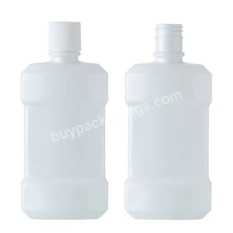 Unique Shape Plastic Mouthwash Bottle Packaging 350ml - Buy Mouthwash Bottle,Plastic Bottle For Mouthwash,Hand Wash Bottle.