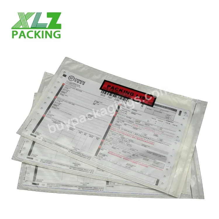 Ups Tnt Express Invoice Packing List Envelope - Buy Dhl Packing List Envelope,Packing List Envelope C5,Self-adhesive Ups Packing Slip Envelope.
