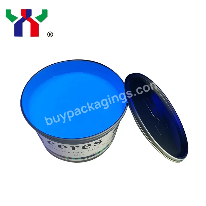 Uv Screen Printing Invisible Ink,Colorless To Blue,Uv Dry,1kg/can - Buy Uv Invisible Ink,Security Ink,Invisible Ink.
