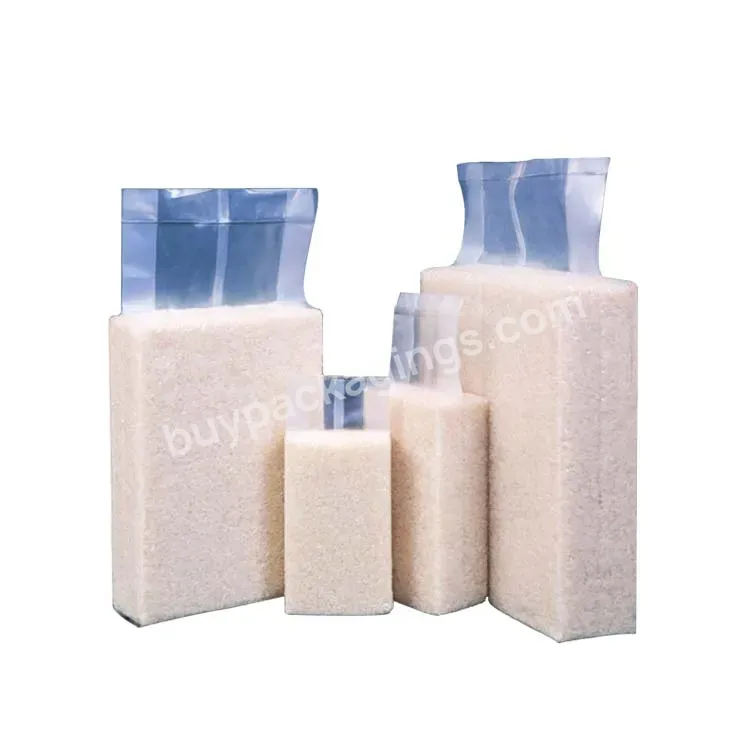 Vacuum Clear Plastic Bag Transparent Rice Packing Bag - Buy Rice Packing Bag,Clear Plastic Bag,Vacuum Rice Packaging Bag.