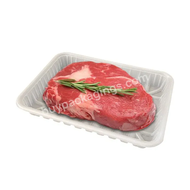 Vacuum Large Biodegradable Meat Trays Packaging Pp Plastic Supermarket Meat Food Tray - Buy Supermarket Meat Tray,Bio Degradeable Meat Trays,Large Meat Tray Packaging.