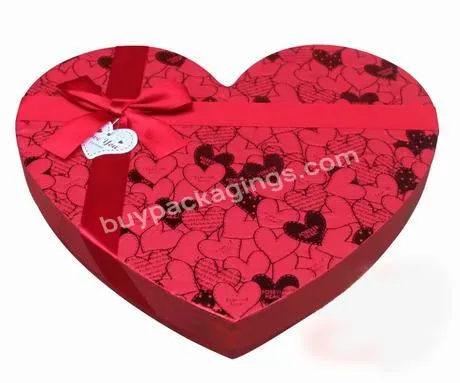Valentine Day Luxury Gift Packaging Custom Heart Shaped Packaging Chocolate Flower Gift Boxes - Buy Heart Shaped Chocolate Flower Packaging Box Personalized Logo Romantic Valentines Wedding Gift Box,Wedding Sweet Gift Paper Boxes Empty Heart Shaped C