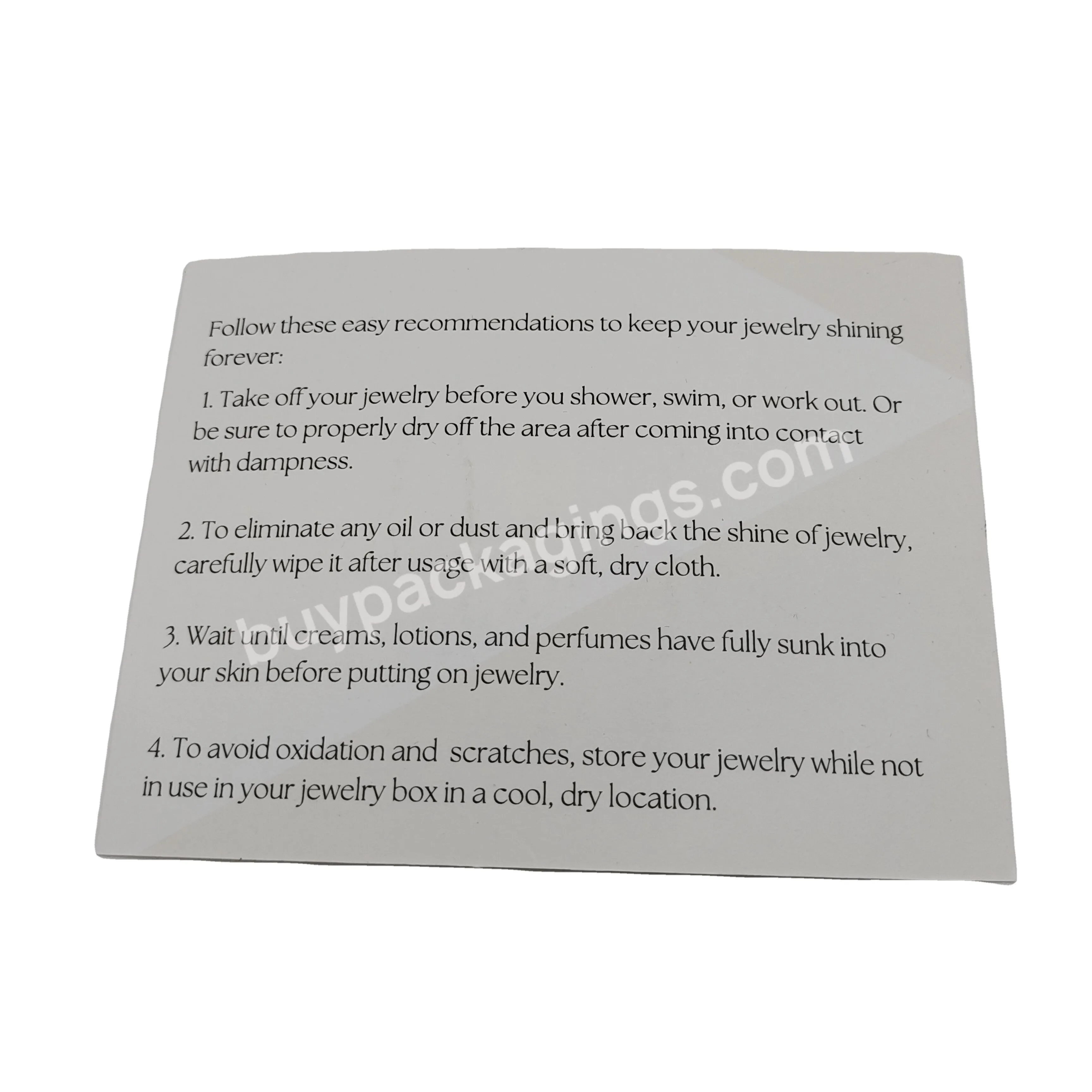 Various Situations Useful Custom Specialty Paper Hang Tags Printed Thank You Cards With Your Own Logo