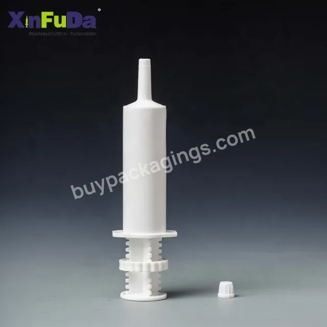 Veterinary Medicine Packaging Single Use Plastic Pe 60ml Oral Syringe For Packaging Horse Nutrition Paste - Buy 60ml Disposable Animal Oral Paste Syringes With Ce Certificate For Cow,60ml Veterinary Colored Plastic Animal Oral Feed Syringe With Cap,D