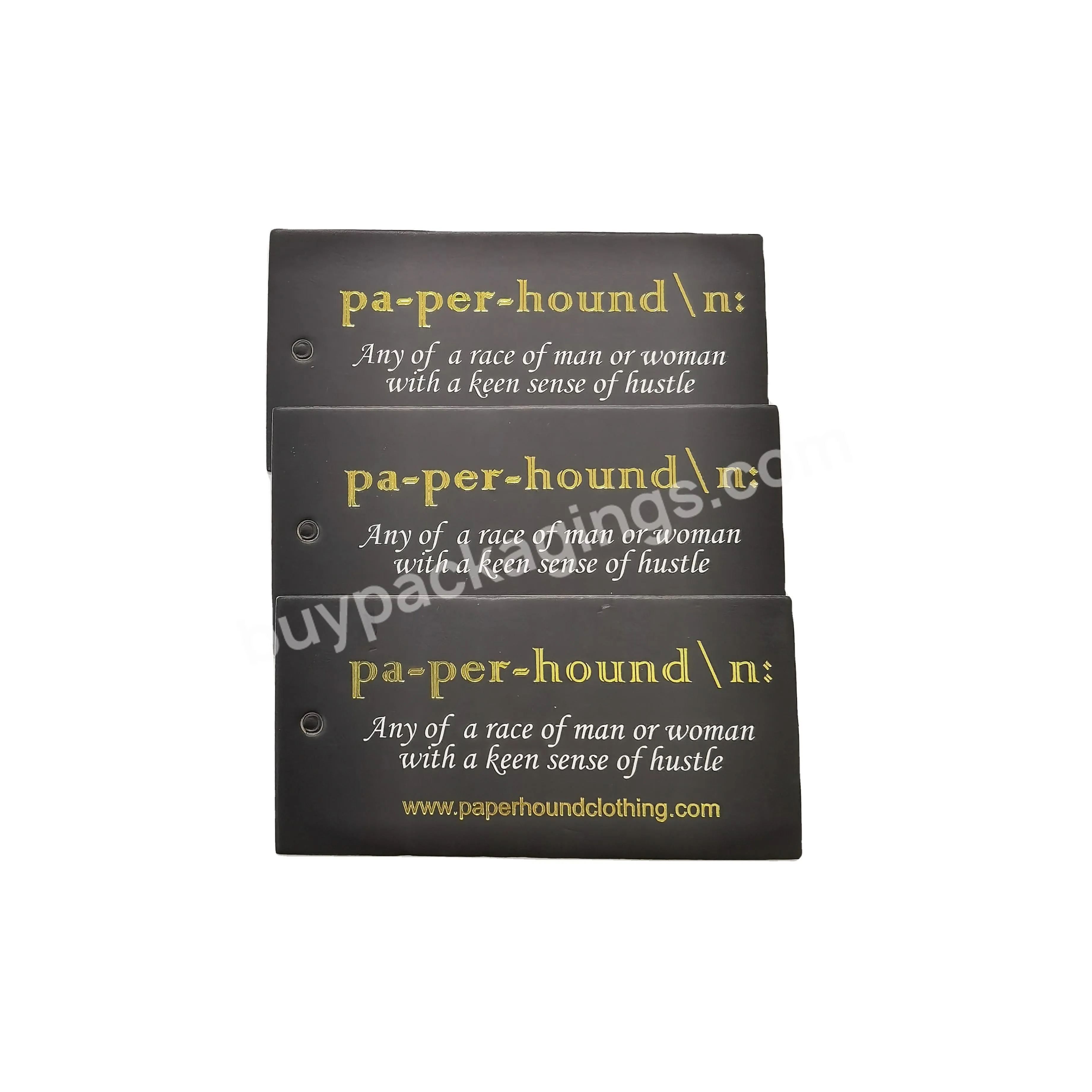 Vintage Bookmarks Various Situations Useful Custom Cardboard Hanging Tags With Your Own Logo Printed