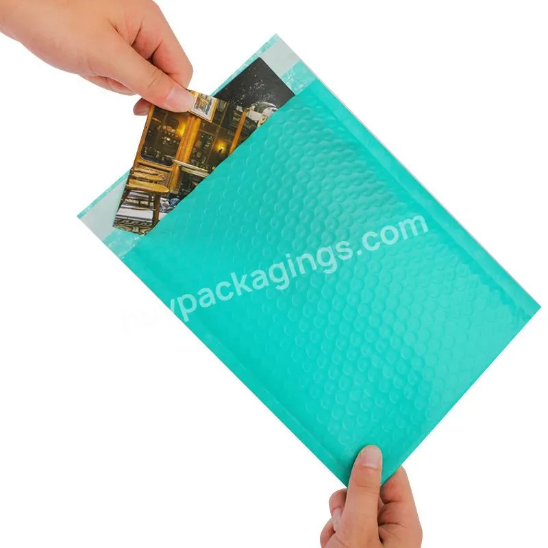 Waterproof Custom Full Printing Biodegradable Color Bubble Mailer Packing Padded Postal Wrap Envelopes
