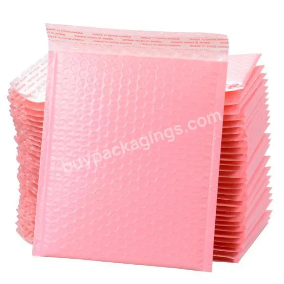 Waterproof Custom Padded Postal Wrap Envelopes Colorful Printing Biodegradable Compostable Bubble Mailer Packing
