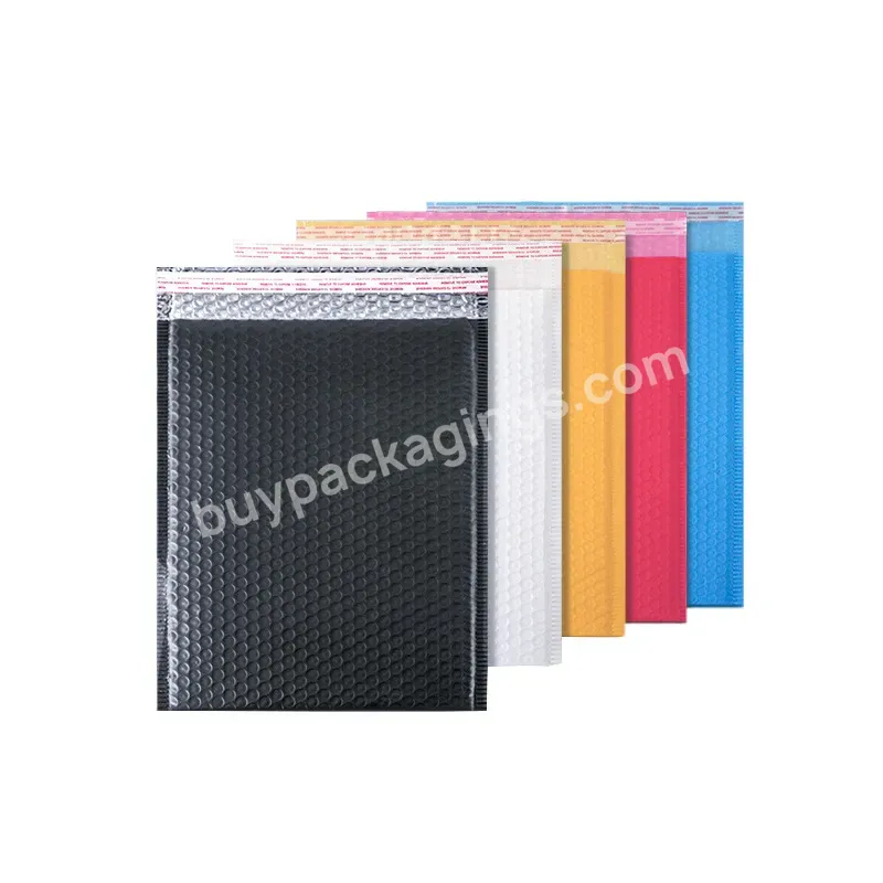 Waterproof Padded Envelopes Black Bubble Mailers Customized Logo Self Seal Protective Packaging Poly Bubble Bags - Buy Co-extruded Bubble Mailers Plastic Mail Bags,Hot Sale Premium Co-extruded Custom Black Poly Bubble Mailers Plastic Mail Bags Padded