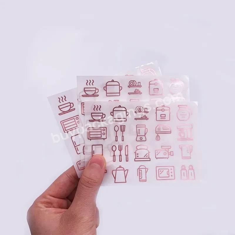 Waterproof Personalized Foiled Mini Stickers Printing Custom Kiss Cut Planner Sticker - Buy Custom Sticker Sheet,Foiled Stickersheet,Foiled Stickers Planner Sticker.