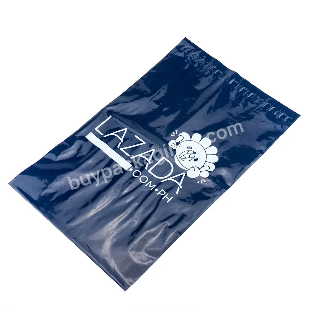 Waterproof Plastic Logistic Packaging Bag Online Express Shipping Recycled Courier Bag With Handles Custom Polymailer Logo - Buy Recycled Courier Bag,Courier Bag With Handles,Courier Mail Bag.