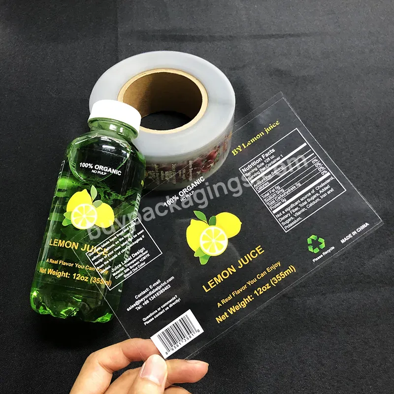 Waterproof Printing Transparent Stickers For Pet Bottles,Custom Self Adhesive Cosmetic Label With Aloevera Gel - Buy Stickers For Pet Bottles,Cosmetic Label,Stickers.