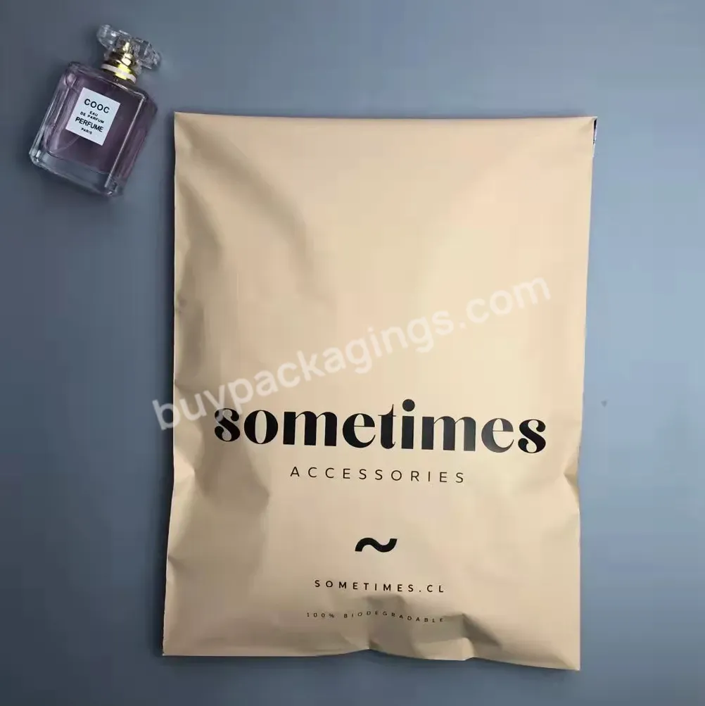 Waterproofcustom Printed Logo Biodegradable Pink Mailer Courier Plastic Mailing Shipping Bags For Clothing Packing - Buy Custom Printed Mailer Bags,Plastic Mailing Courier Bag,Biodegradable Shipping Bags For Clothing.