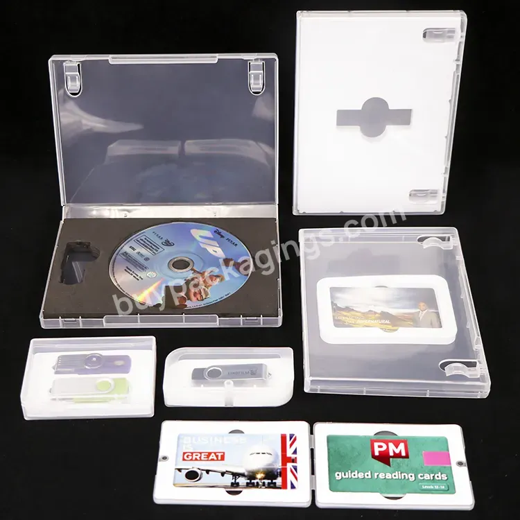 Wedding Packaging Memoria Cle Usb Flash Drive Pendrive Gift Case Dvd Usb Stick Twister Box Pendrive Plastic Flash Card Usb Box