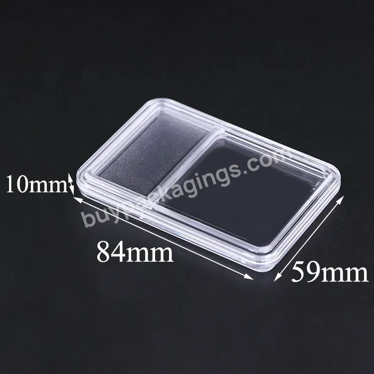 Weisheng 14-41mm Frosted Design Plastic Transparent Rectangular Coins Capsules Holder Coin Storage Boxes Rectangular Coin Slab - Buy Rectangular Coin Slab,Coin Storage Boxes,Coins Capsules Holder.