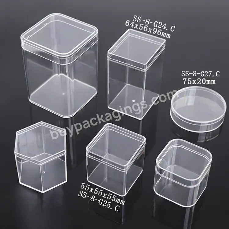 Weisheng Custom Money Printing Acetate Square Plastic Favor Clear Box Display Clear Top Bakery Box Rectangle Lid Project Box - Buy Favor Clear Box,Clear Top Bakery Box,Project Box.