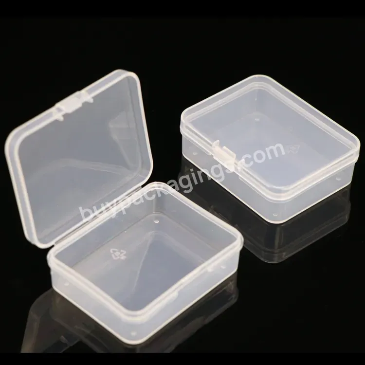 Weisheng Square Multi Size Pp Small Clear Plastic Beads Storage Containers Box Beads Storage Containers Box Multi Size Box - Buy Storage Containers Box,Beads Storage Containers Box,Multi Size Box.