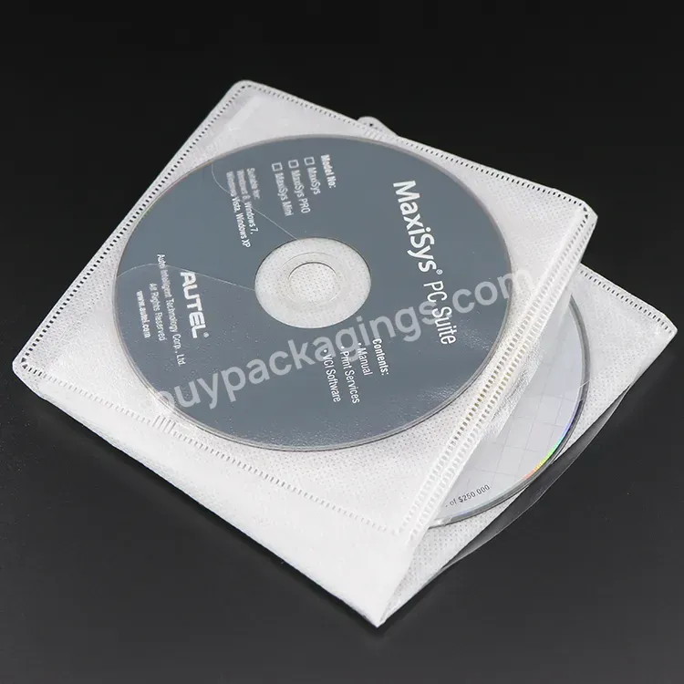 Weisheng Wholesale Clear Vinyl Double Cd Prosleeve Disc Storage Cd Dvd Sleeve Dvd Bluray Sleeve Custom Cd Sleeve - Buy Custom Cd Sleeve,Cd Dvd Sleeve,Dvd Bluray Sleeve.