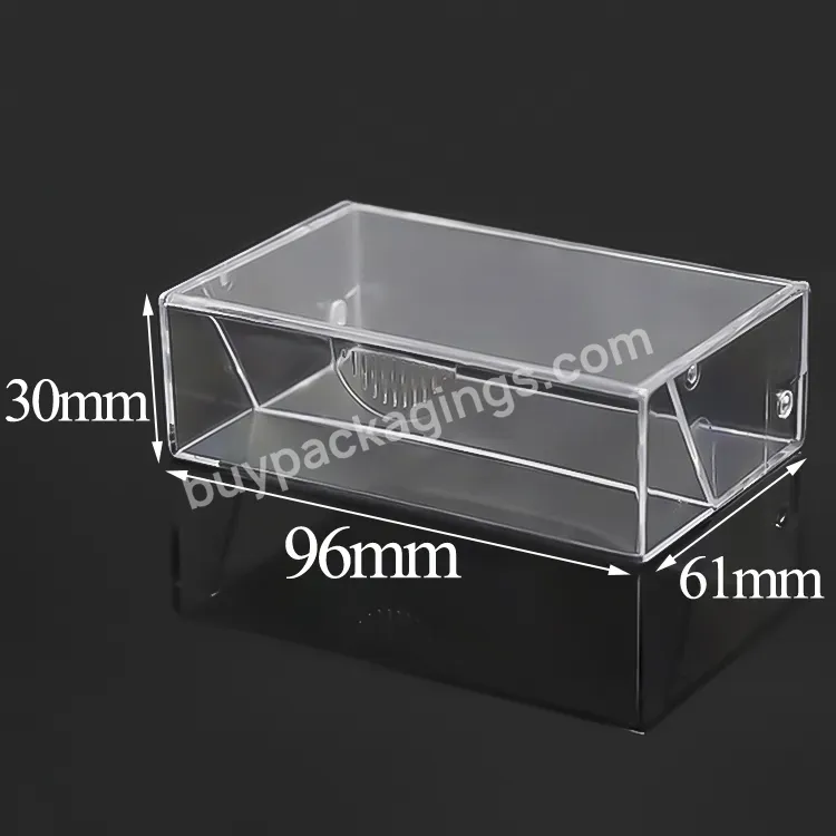 Weisheng Wholesale Factory Custom Plastic Gpps Clear Circle Place Card Holders Custom Business Card Case Clear Acrylic Business - Buy Clear Acrylic Business Card Holder,Custom Business Card Case,Circle Place Card Holders.