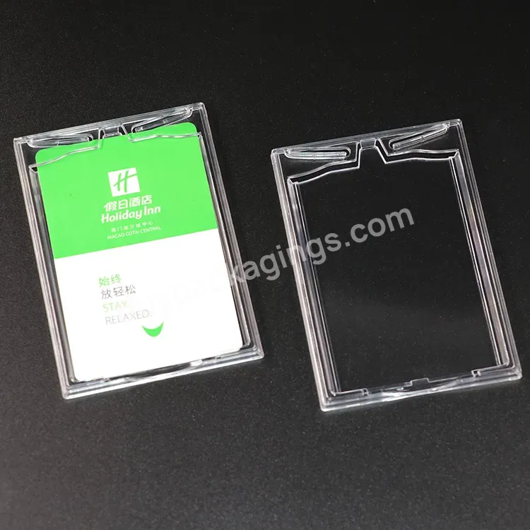 Weisheng Wholesale Factory Custom Plastic Gpps Clear Name Card Case Circuit Board Business Card Holder Mobile Phone Card Holder - Buy Card Holder Phone Case,Circuit Board Business Card Holder,Name Card Case.
