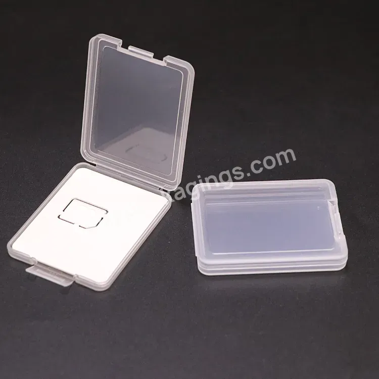 Weisheng Wholesale Factory Custom Plastic Pp Clear Business Card Holder Memory Card Holder Mobile Phone Sim Card Phone Case - Buy Sim Card Phone Case,Memory Card Holder,Business Card Holder.