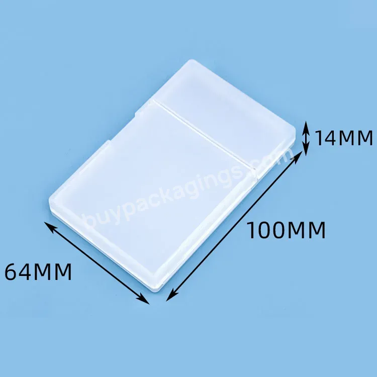 Weisheng Wholesale Factory Custom Plastic Pp Clear Idol Card Case Photocard Packing Mobile Phone Business Card Storage Case - Buy Business Card Storage Case,Photocard Packing,Idol Card Case.