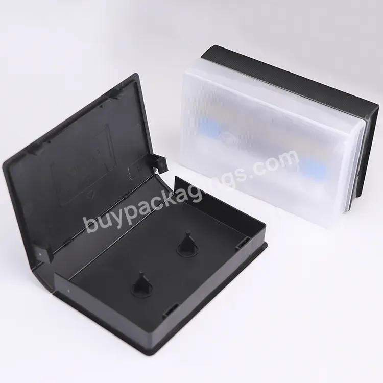 Weisheng Wholesale Factory Plastic Clear Other Game Accessories Audio Case Cassette Tap Box Cassette Case - Buy Cassette Case,Cassette Tap Box,Audio Case.
