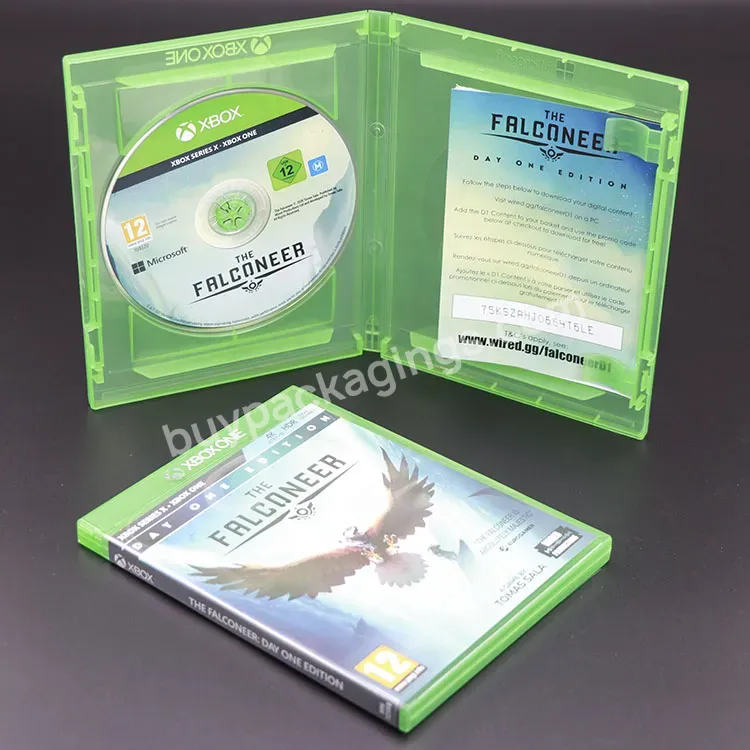 Weisheng Wholesale Factory Plastic Clear Other Game Accessories Clear Green Game Case 360 Xbox Protective Xbox One Game Case - Buy Xbox One Game Case,360 Xbox Protective,Clear Green Game Case.