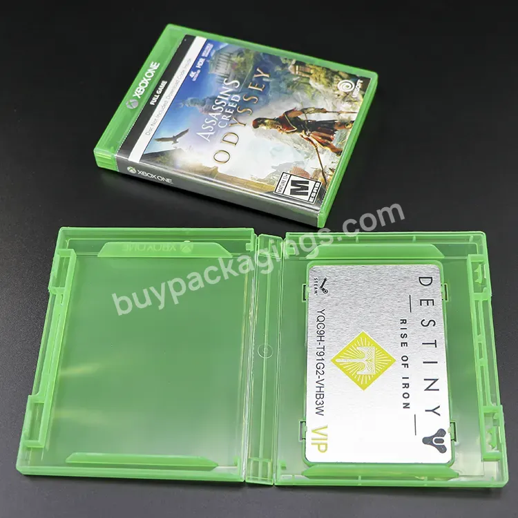 Weisheng Wholesale Factory Plastic Clear Other Game Accessories Game Storage Box Game Memory Card Box Xbox One Card Case - Buy Xbox One Card Case,Game Memory Card Box,Game Storage Box.