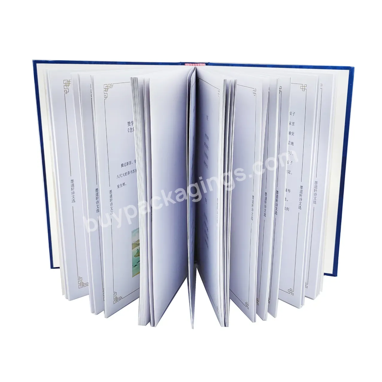 Well Designed Full Color Cheap Custom Hardcover Book Printing