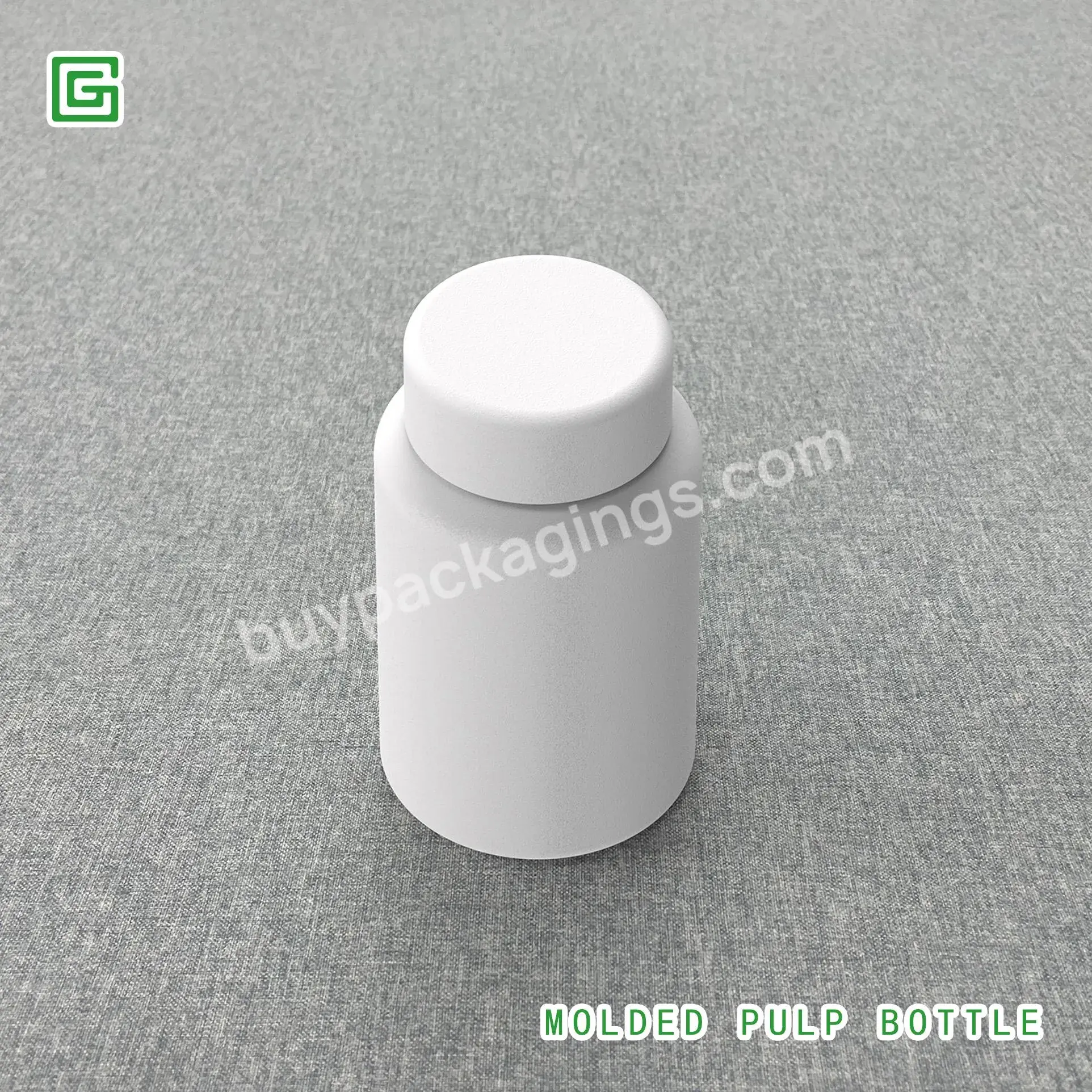 White Biodegradable Bagasse Material Custom Logo Printed Paper Medical Bottle Box With Free Design - Buy Biodegradable Water Bottle,Biodegradable Plastic Bottle,Biodegradable Shampoo Bottle.