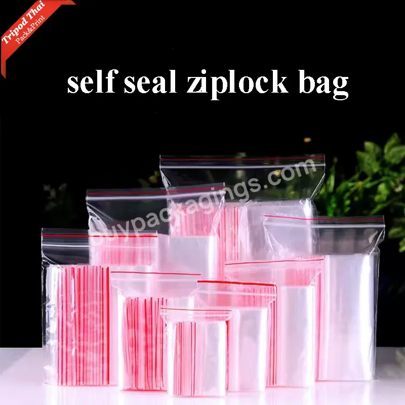 White Clear Self Seal Zipper Plastic Retail Packaging Packing Poly Bag Ziplock Zip Lock Bag Package With Hang Hole - Buy Ziplock Bag,Self Seal Bag,Clear Plastic Bag.