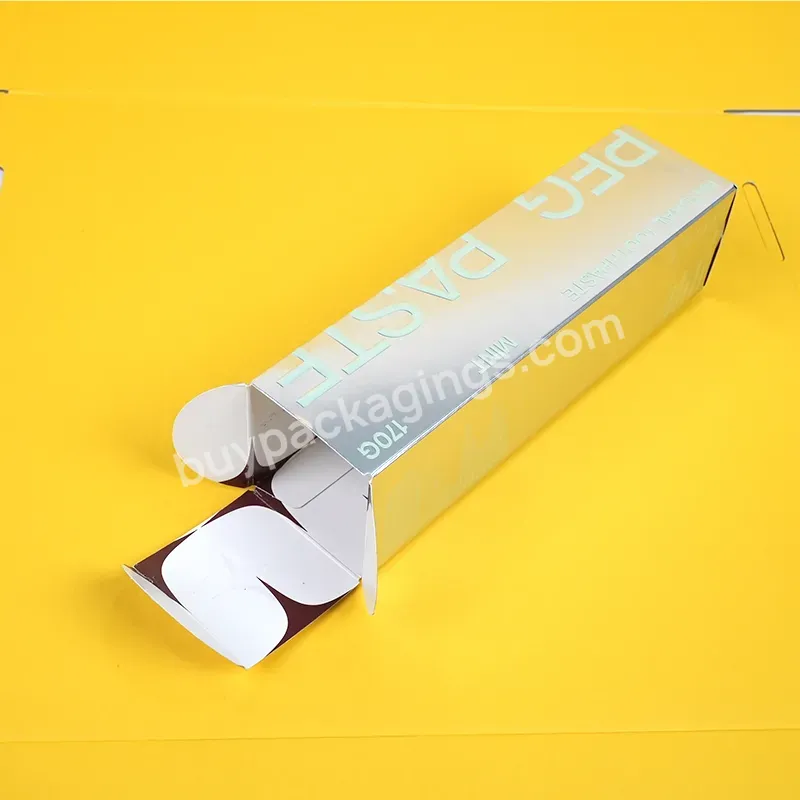 White Folding Carton Box Printing Small Fold Holographic Paper Card Board Box Packaging Box Cosmetic Packaging - Buy Small Cosmetics Cardboard Skincare Packaging Box,Holographic Paper Boxes,Cosmetic Packaging Box.