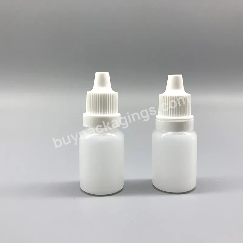 Wholesale 0.5fl Oz Ldpe Plastic Small 15ml Eye Drop Bottle With Tamper-proof Cap