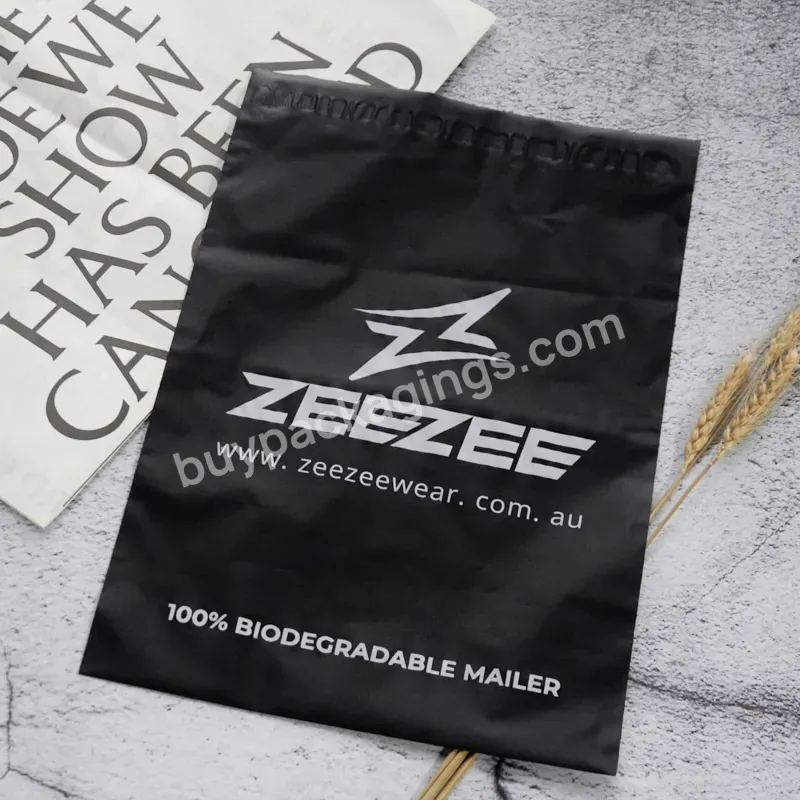 Wholesale 100% Biodegradable Matte Black Compostable Poly Mailers Plastic Shipping Postage Packaging Courier Bag For Underwear - Buy Wholesale Poly Mailers,Poly Mailers Compostable,Plastic Shipping Postage Packaging Courier Bag For Underwear.