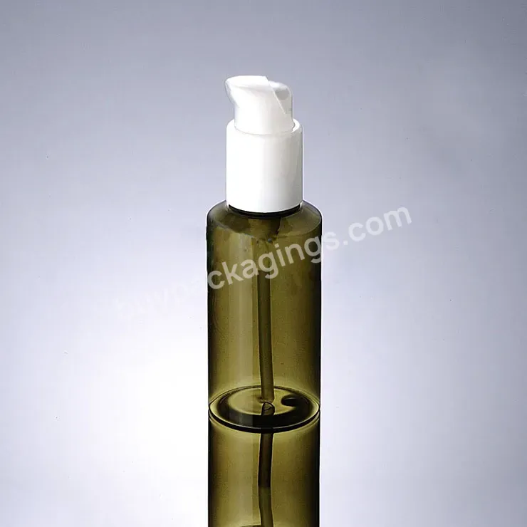 Wholesale 100ml Green Cosmetic Pet Bottle 150ml Brown Lotion Pump Bottle - Buy Cosmetic Pet Bottle,Plastic Bottle,Lotion Pump Bottle.