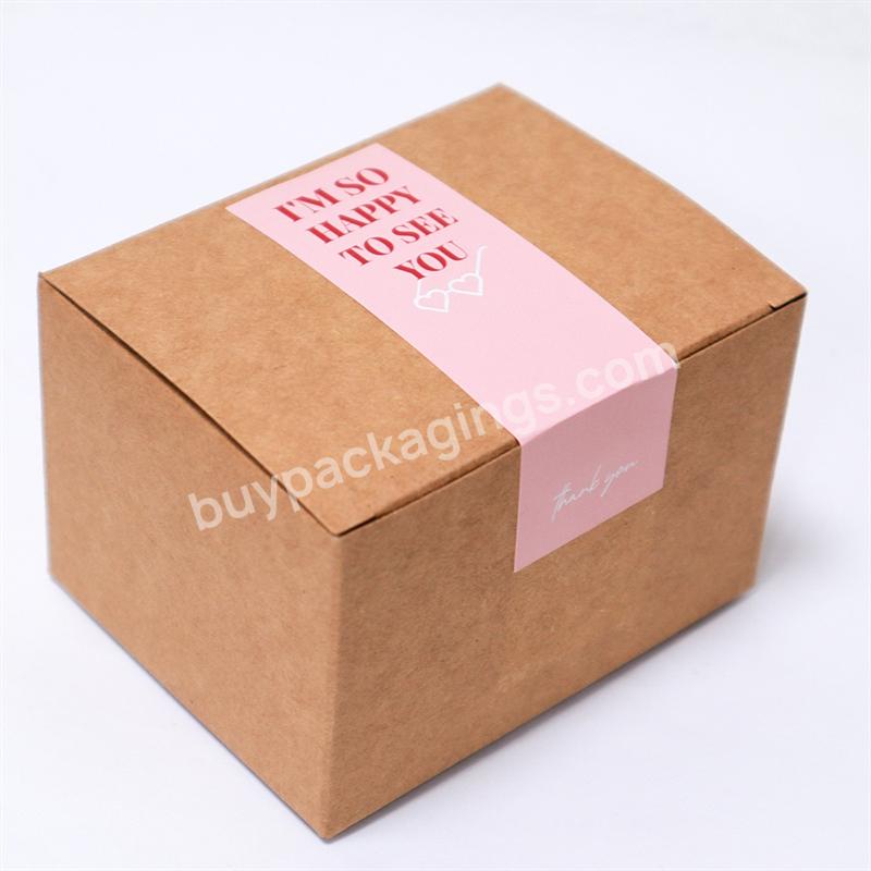 Wholesale 100pcs Per Roll Self-adhesive Pink White Square Shape Thank You Sticker Paper Packing Label - Buy Thank You Sticker,Paper Packing Label,Self-adhesive Pink White Square Shape Thank You Sticker Paper Packing Label.