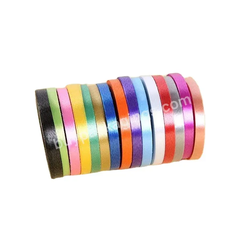 Wholesale 10meters Wedding Birthday Party Pull Flag Ribbon Balloon Accessories Decorative Multicolor Ribbon - Buy Ribbons,Custom Ribbon,Decorative Ribbon.