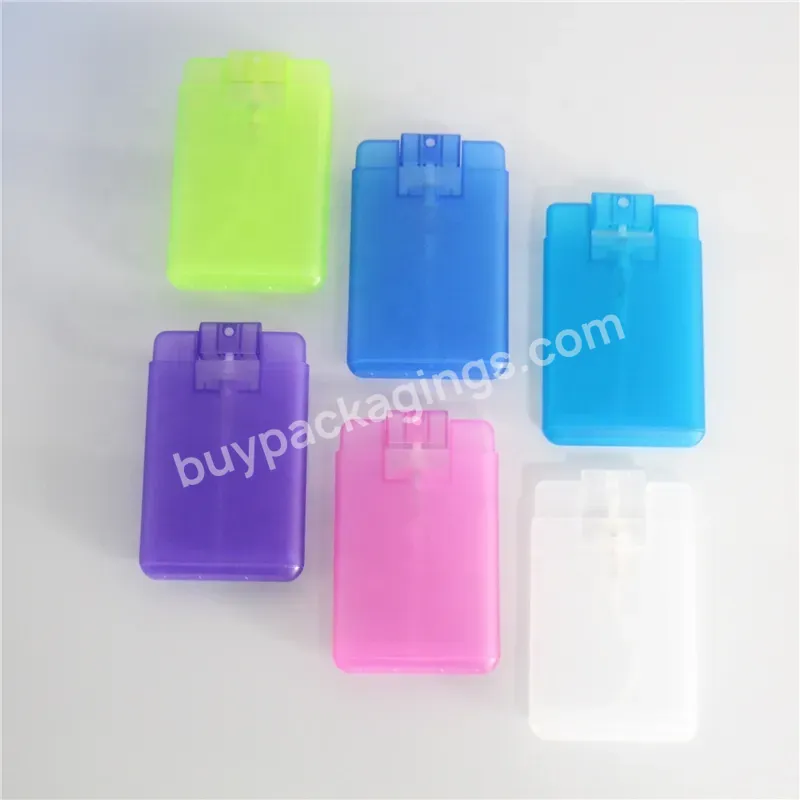 Wholesale 15ml 20ml Purple Pink Red Hand Sanatizer Plastic Pp Portable Pocket Perfume Sanitiser Pocket Spray Credit Card Bottle - Buy 38ml 45ml 50ml Silicone Case For Card Spray Packaging With Multi Custom Color Pocket Perfume Hand Sanitizer Bottle M