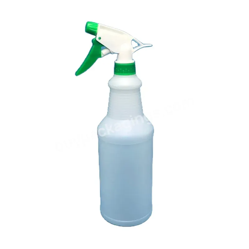 Wholesale 24oz 750ml Plastic Spray Bottles With Adjustable Nozzle Trigger Spray Bottles For Cleaning Solutions - Buy 750ml Spray Bottle,Refillable Hand Sanitizer Spray,Round Trigger Plastic Spray Bottle.