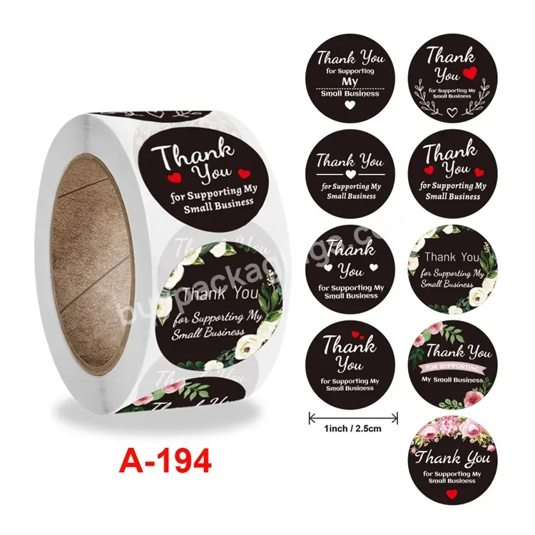 Wholesale 25 Mm 500 Pcs Flower Bouquets Roll Round Sealing Labels Stickers Thank You Custom Logo Labels Sticker - Buy Kraft Paper Sticker Sealing Sticker 500 Pcs Stickers Thank You Stickers Rolls Cards,Wholesale Custom Kraft Round 25 Mm 500 Pcs Per R