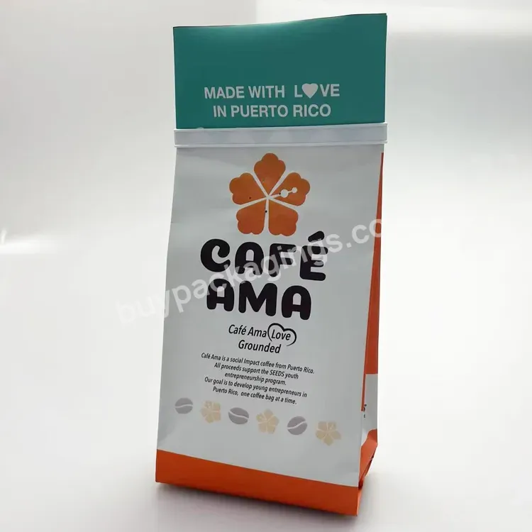 Wholesale 250g 500g Flat Bottom Coffee Bags With Valve/biodegradable Zipper Coffee Packaging Bags/matte Black Coffee Bag Package - Buy Wholesale 250g 500g Flat Bottom Coffee Bags With Valve,Coffee Bag With Valve,Custom Printing Coffee Bag.