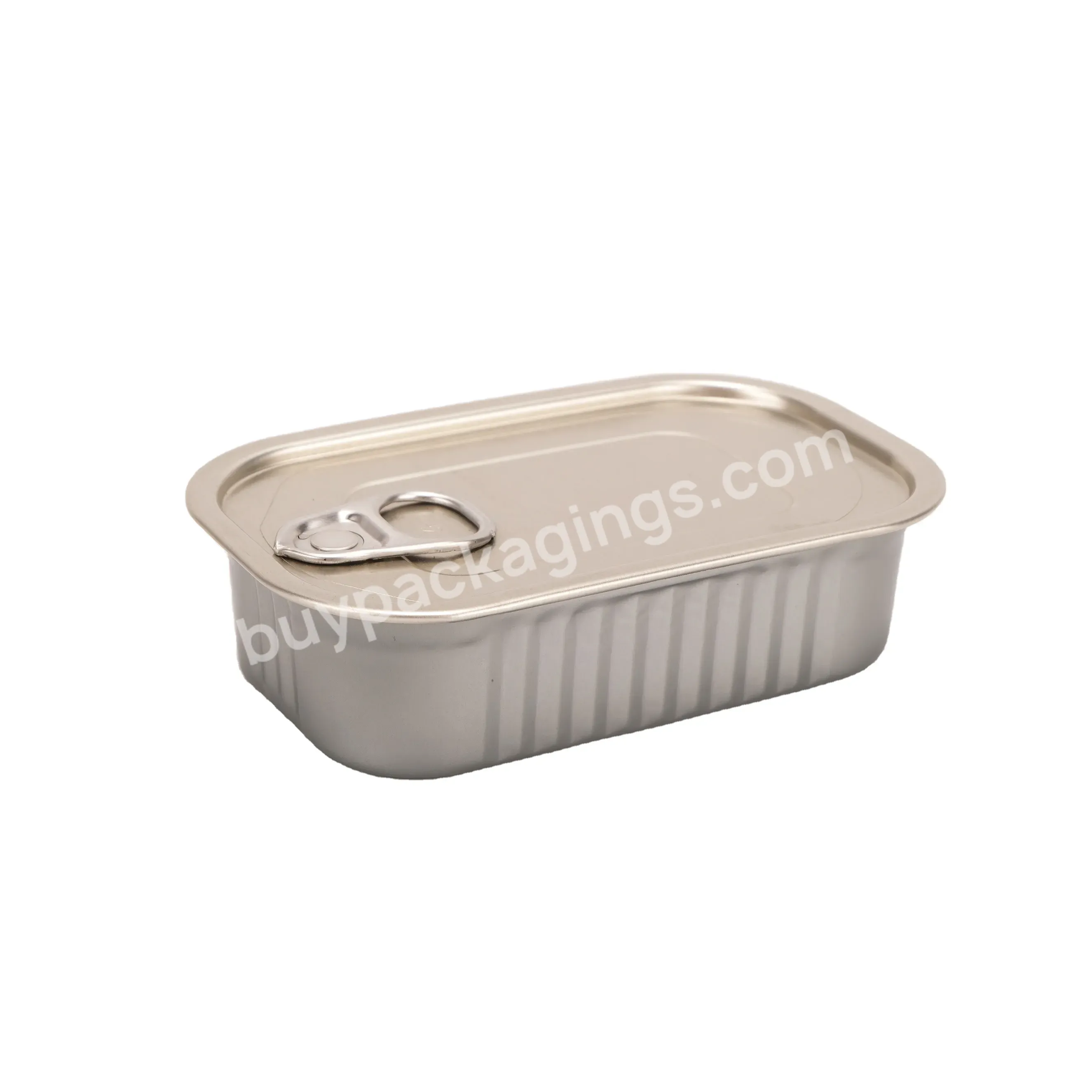Wholesale 311# Empty Sardine Tuna 1/4 Club Can For 125g Meat Fish Can - Buy Tin Can For Tuna Sardine,125g Tin Can,Tin Cans For Food Canning Fish.