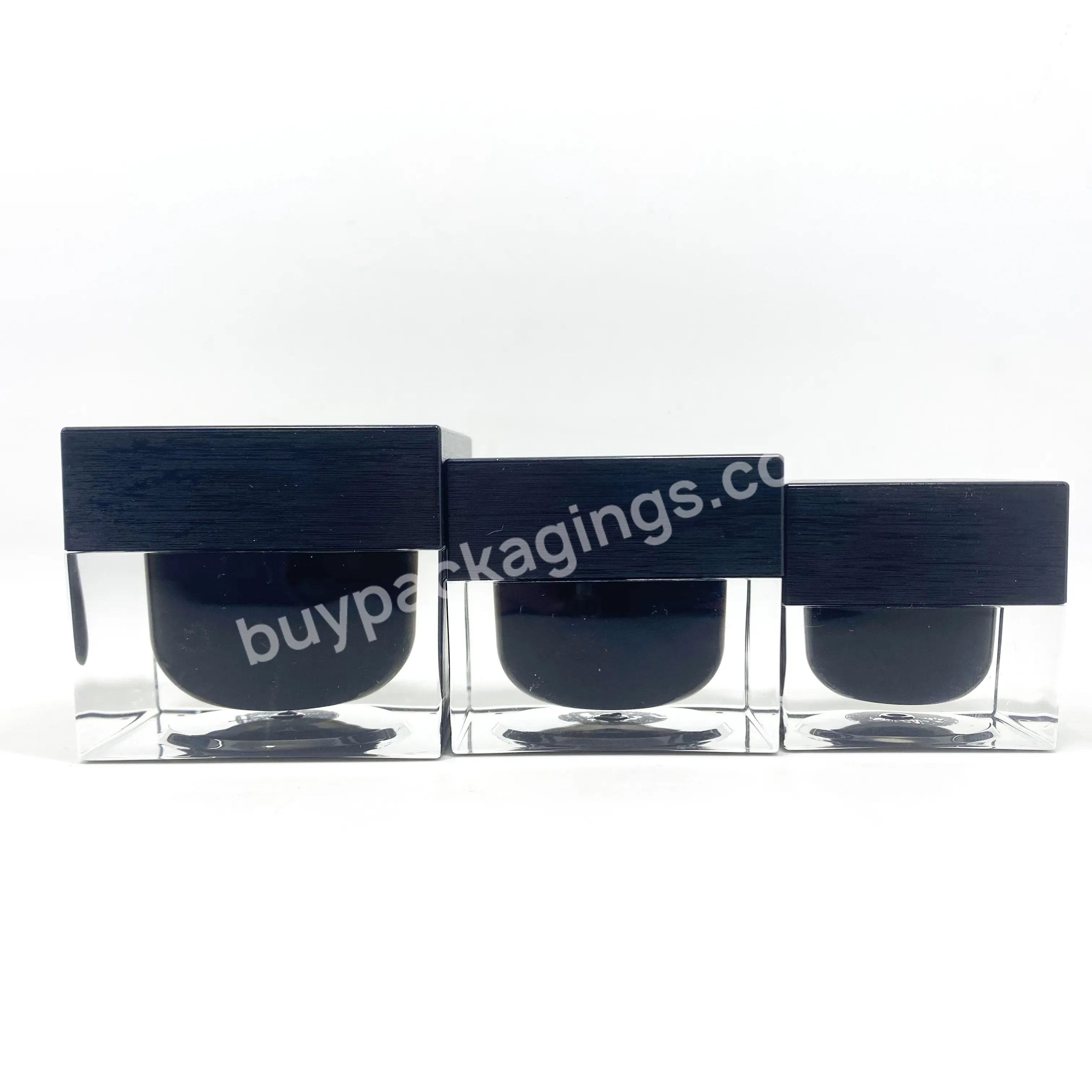 Wholesale 50g Oblique Shoulder Cone Skin Care Bottle Cosmetics Cream Bottle Can Be Hot Stamping Logo Acrylic Cosmetic Jar - Buy Round Acrylic Jar,Acrylic Jar Cream,Acrylic Cosmetic Jars Wholesale.