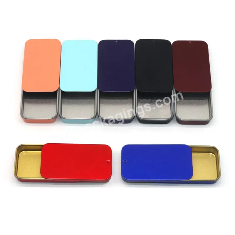 Wholesale 60x34x11mm Push-pull Box With Lid For Soap Eyebrow Cream Lipstick Solid Perfume Packaging - Buy Small Metal Tin Box With Solid Perfume,Black/white/gold/pink/rose Gold Gift Boxs Packs,Cosmetic Square Rectangle Metal Tin Can Aluminum Jar Cove