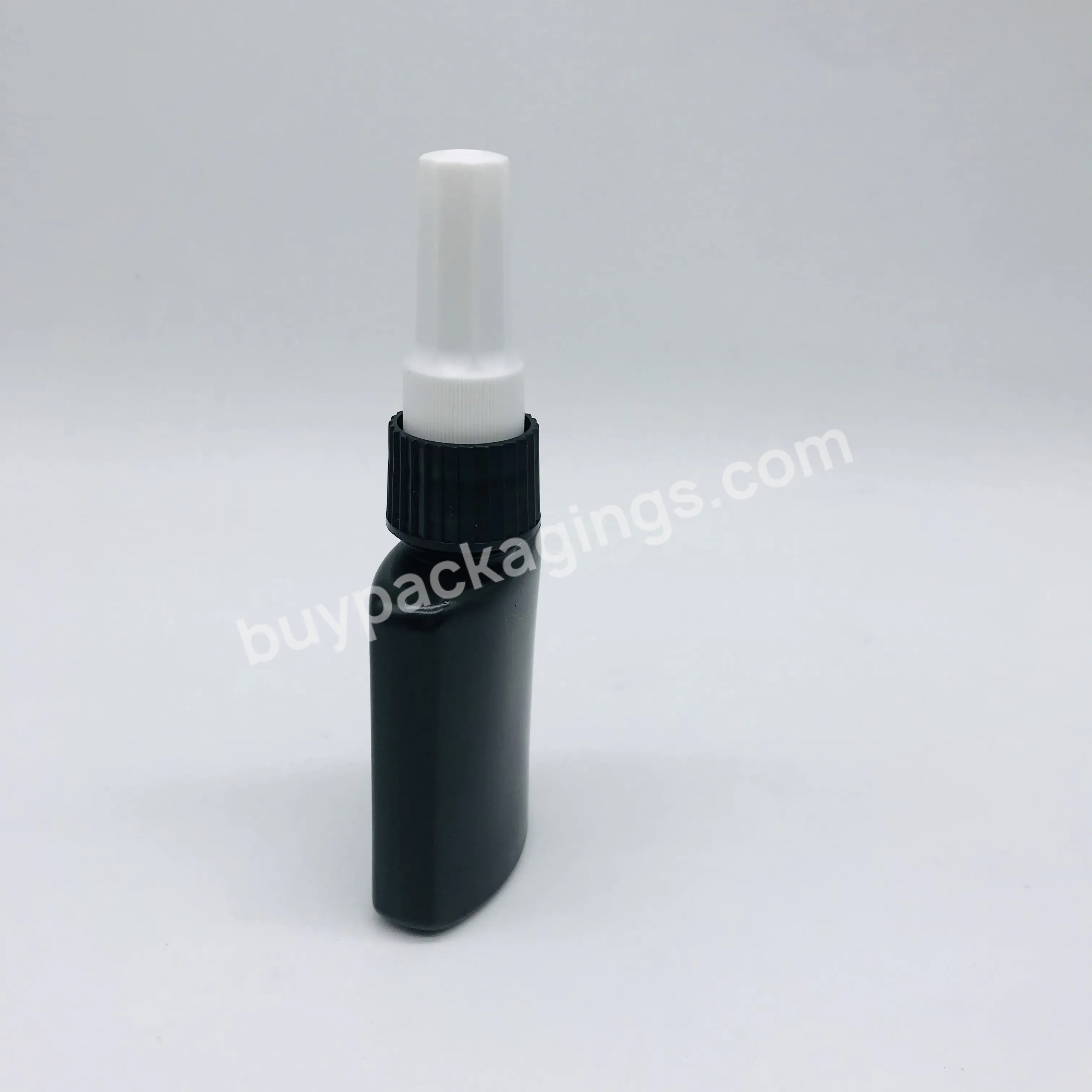 Wholesale 75g Empty Squeeze Adhesive Bottle Black Plastic Pe Bottle With Pointed Mouth Cap For Glue - Buy Pe Glue Bottle,Plastic Bottle For Glue,Plastic Squeeze Bottle.