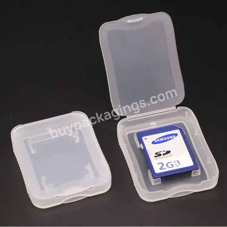 Wholesale 7.5mm Transparent Empty Sd Card Case Holder For Micro Sd Card Holder Plastic Sd Memory Card Holder - Buy Card Case Holder For Micro Sd,Sd Card Holder,Plastic Sd Memory Card Holder.