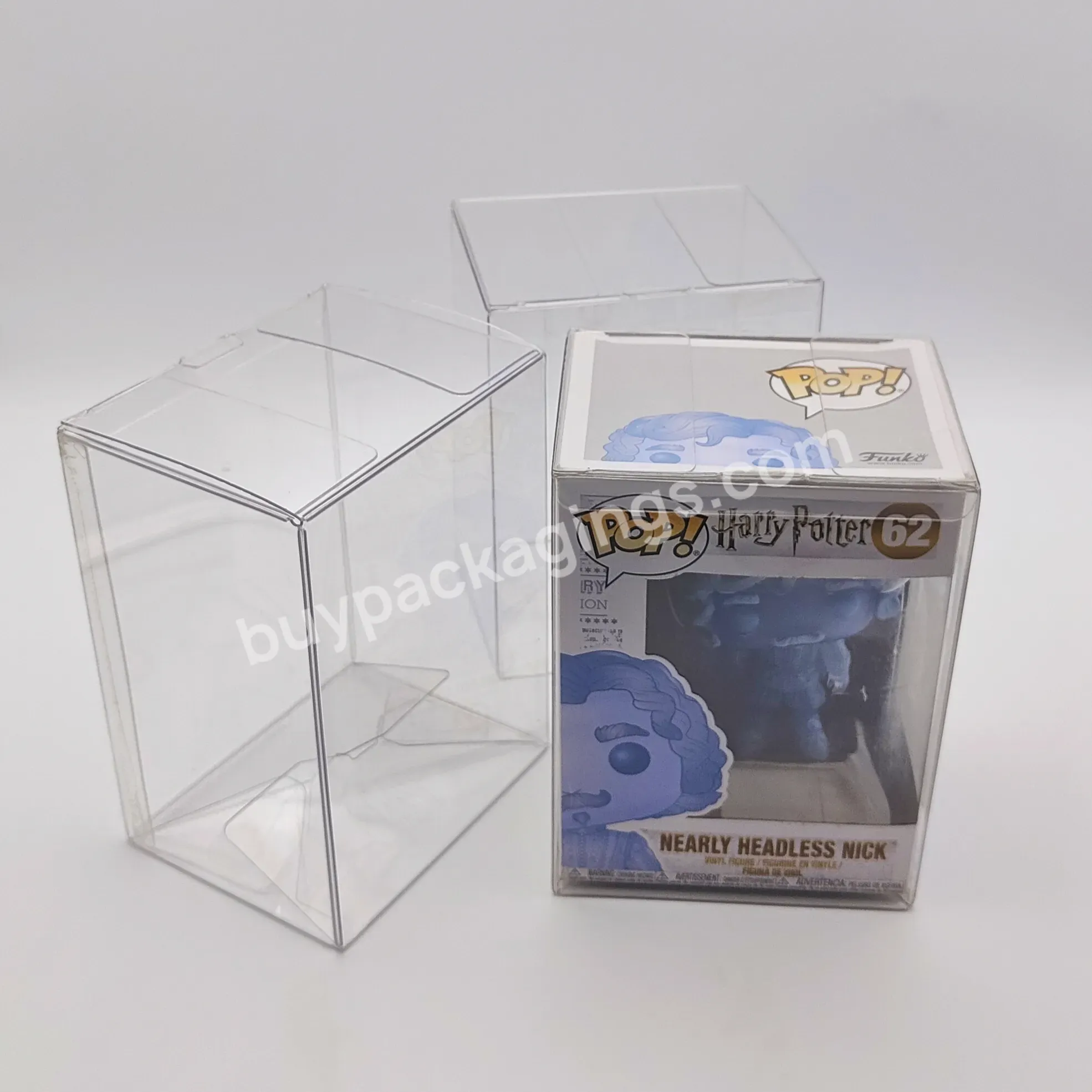 Wholesale Acrylic Clear Hard Funko Pop Protector 0.5mm 4inch Case Uv Filter Funko Pop