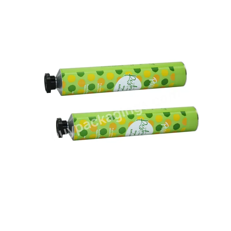 Wholesale Aluminum Cosmetics Skincare Packaging Tubes With Printing Logo Pattern Customized Low Moq - Buy Skincare Packaging Tube,Customize Aluminum Tube,Wholesale Aluminum Tube.