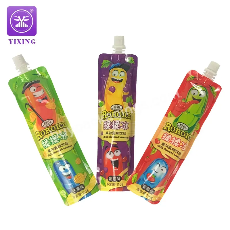 Wholesale Aluminum Foil Plastic Stand Up Soft Packaging Beverage Water Liquid Drinks Baby Food Juice Spout Pouch Bag - Buy Soft Plastic Packing Pouch Food Fruit & Vegetable Juice Spout Water Packaging Bags,High Quality Stand Up Plastic Bag Aluminum F